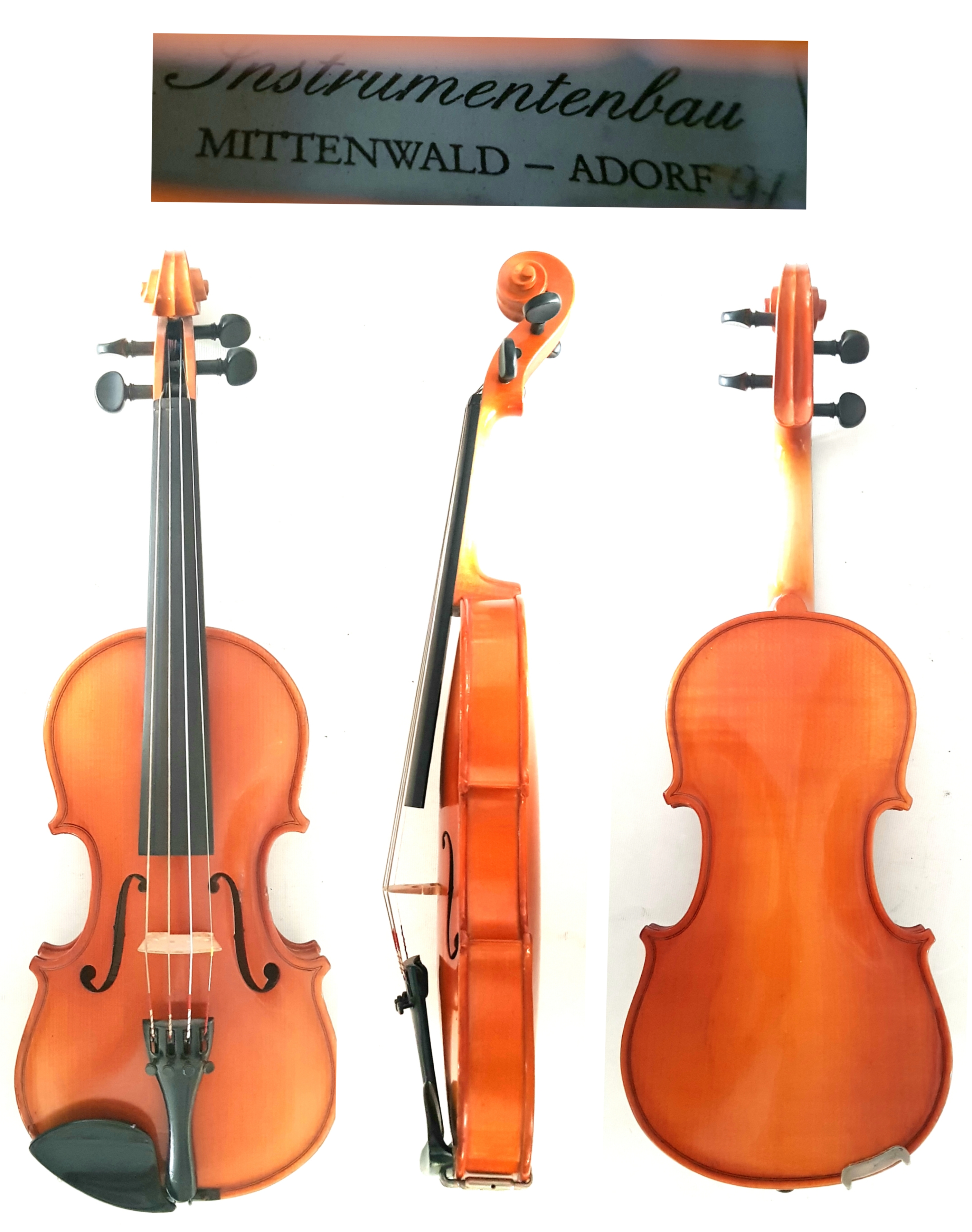 3 Stege für Violine  für Geige 4/4 